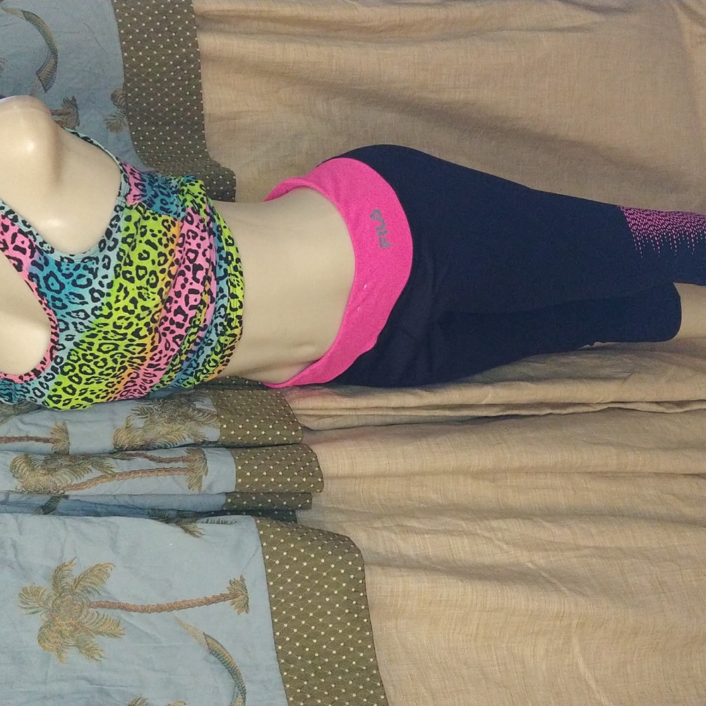 Fila active wear pants with pocket - Picture 1 of 5